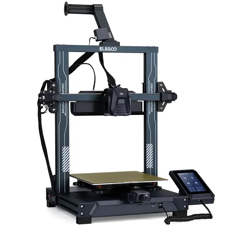 ELEGOO Neptune 4 Pro FDM 3D Printer, 500mm/s High Speed FDM Printer, 8.85x8.85x10.43 Inch Printing Size