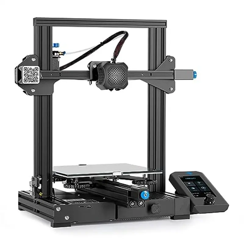 Official Creality Ender 3 V2 FDM 3D Printer with Silent Motherboard and Carborundum Glass Platform and Resume Printing Function