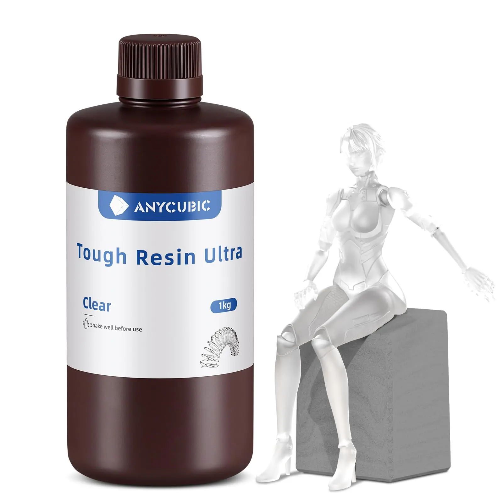 Anycubic Ultra Tough Resin,Suitable for Direct Use or as an Additive,1kg multiple color