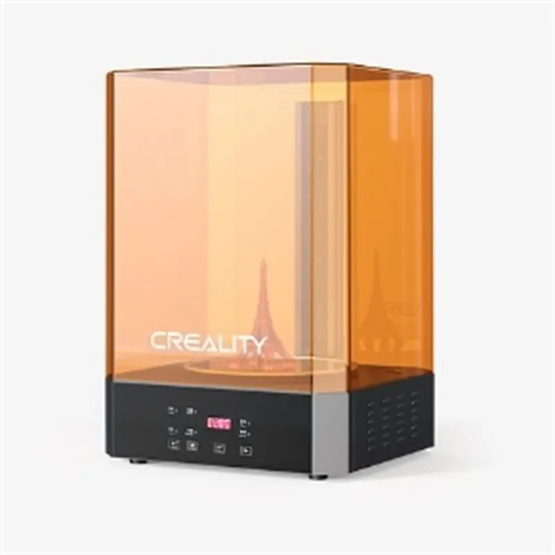 Creality Wash and Cure Station UW 02 Upgraded ,Dual-Band UV Lamp Bead Strip for Resin 3D Printer UV Curing Rotary Box Bucket