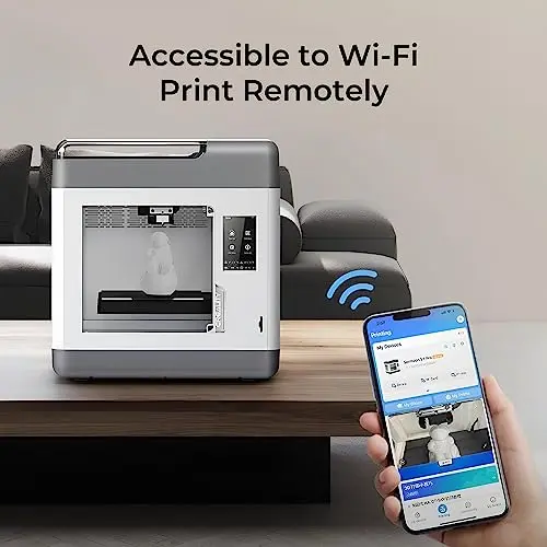 Creality  Sermoon V1 Pro 3D Printer w/Built-in Camera, Smooth Printing w/Dual-Gear Direct Extruder,