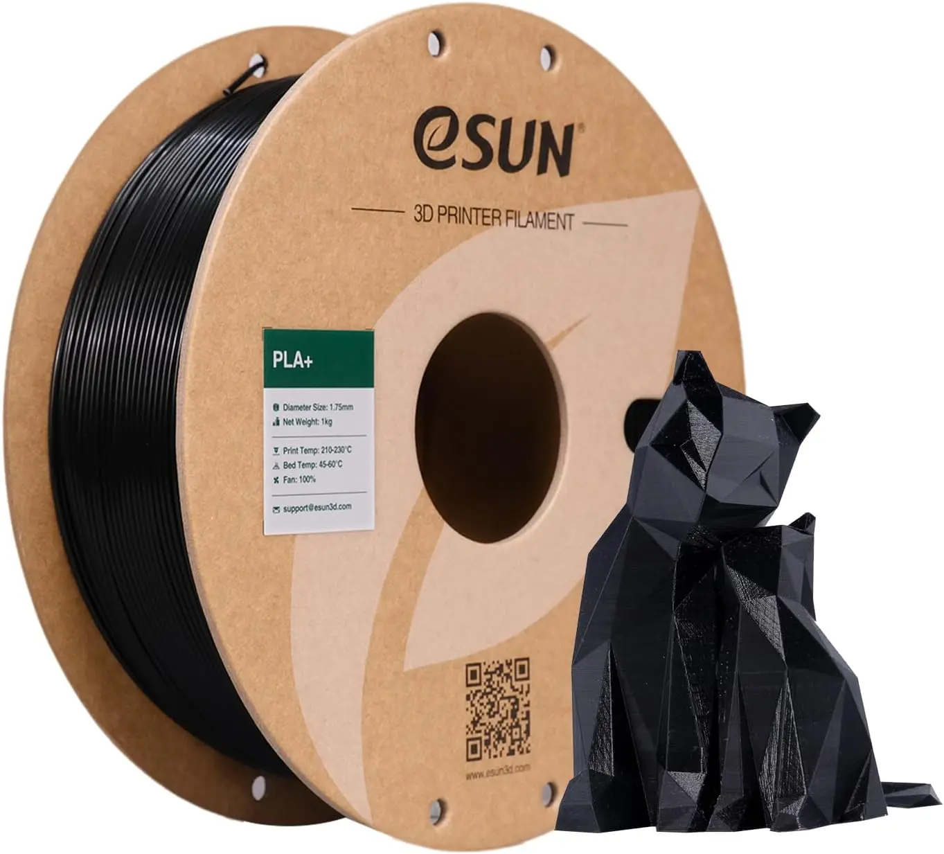 eSUN PLA+ Filament 1KG 3D Printer Filament for FDM 3D Printers