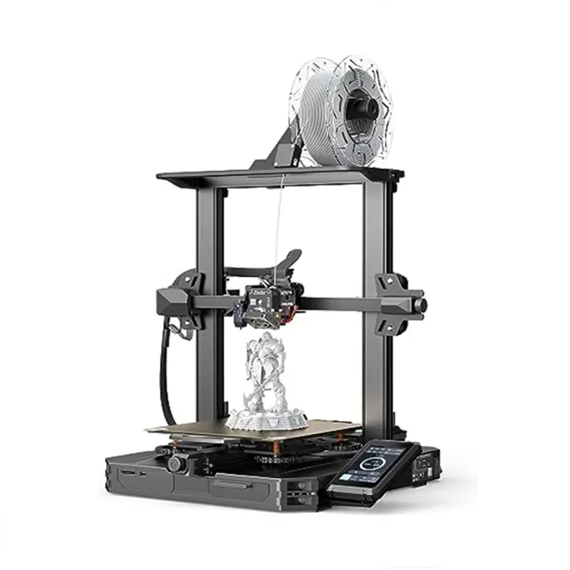 Official Creality Ender 3 S1 Pro 3D Printer High-Temp Nozzle Sprite Full Metal Extruder with CR Touch Auto Leveling Size