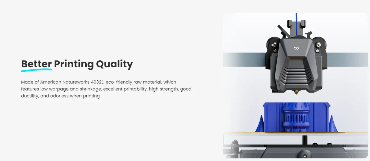 ELEGOO PLA+ Filament 1.75mm Colored PLA+ Tougher and Stronger  ,High Reliability ,Accurate & Consistent Dimension