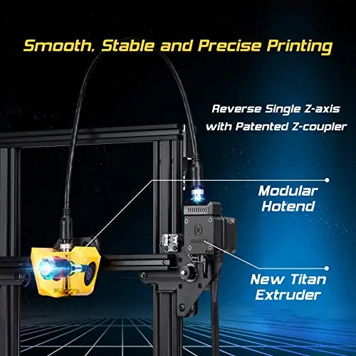 Artillery Hornet 3D Printer with Metal Integrated Structure Design