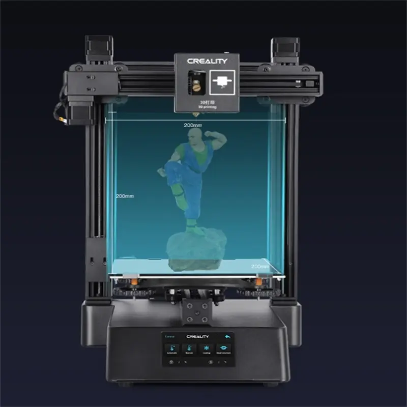 Official Creality CP-01 3-in-1 3D Printer/Laser Engraver/CNC Cutting Function, 200x200x200mm Build Volume