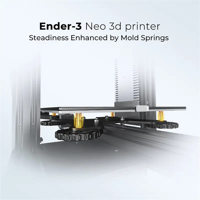 Official Creality Ender 3 neo 3D Printer with Resume Printing Function CR Touch Auto-Leveling and Carborundum Glass Printing Platform