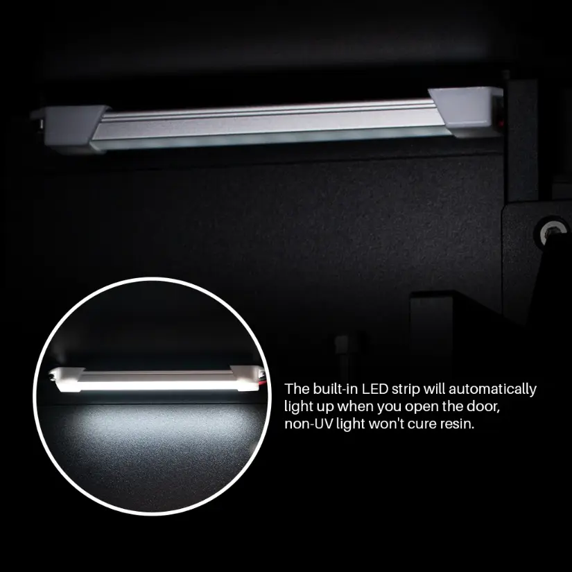 ELEGOO Jupiter 6K 2.8-inch  UV Photocuring  Monochrome LCD, 51-micron XY resolution  3D Printer with Build Massive 277.848 x 156.264 x 300 mm build volume