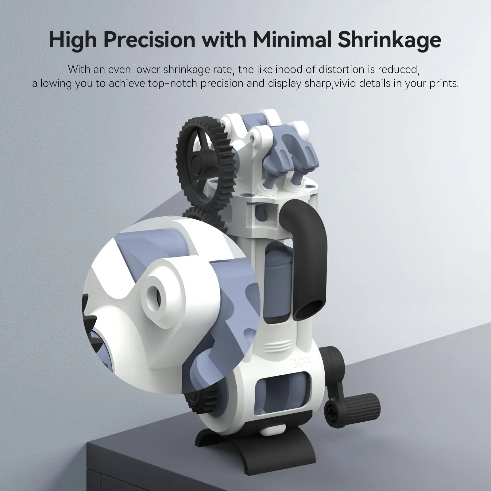 ANYCUBIC ABS-Like Resin Pro 2,Wide Compatibility for All LCD Resin 3D Printers,High Precision,1kg multipel color