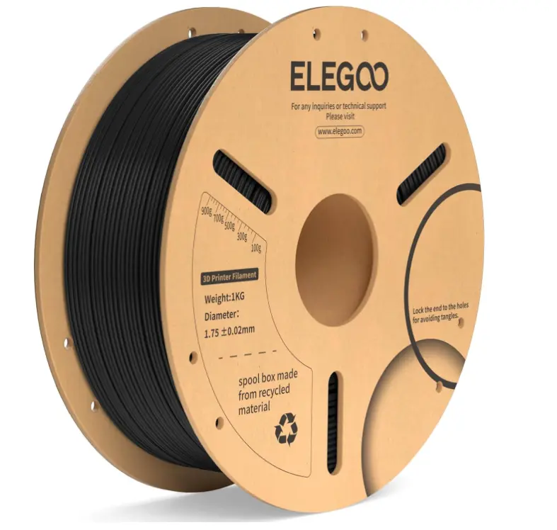 ELEGOO PLA+ Filament 1.75mm Colored PLA+ Tougher and Stronger  ,High Reliability ,Accurate & Consistent Dimension