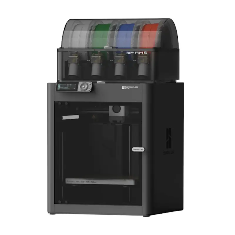 Bambu Lab P1S 3D Printer full closed up to 16-color printing with AMS