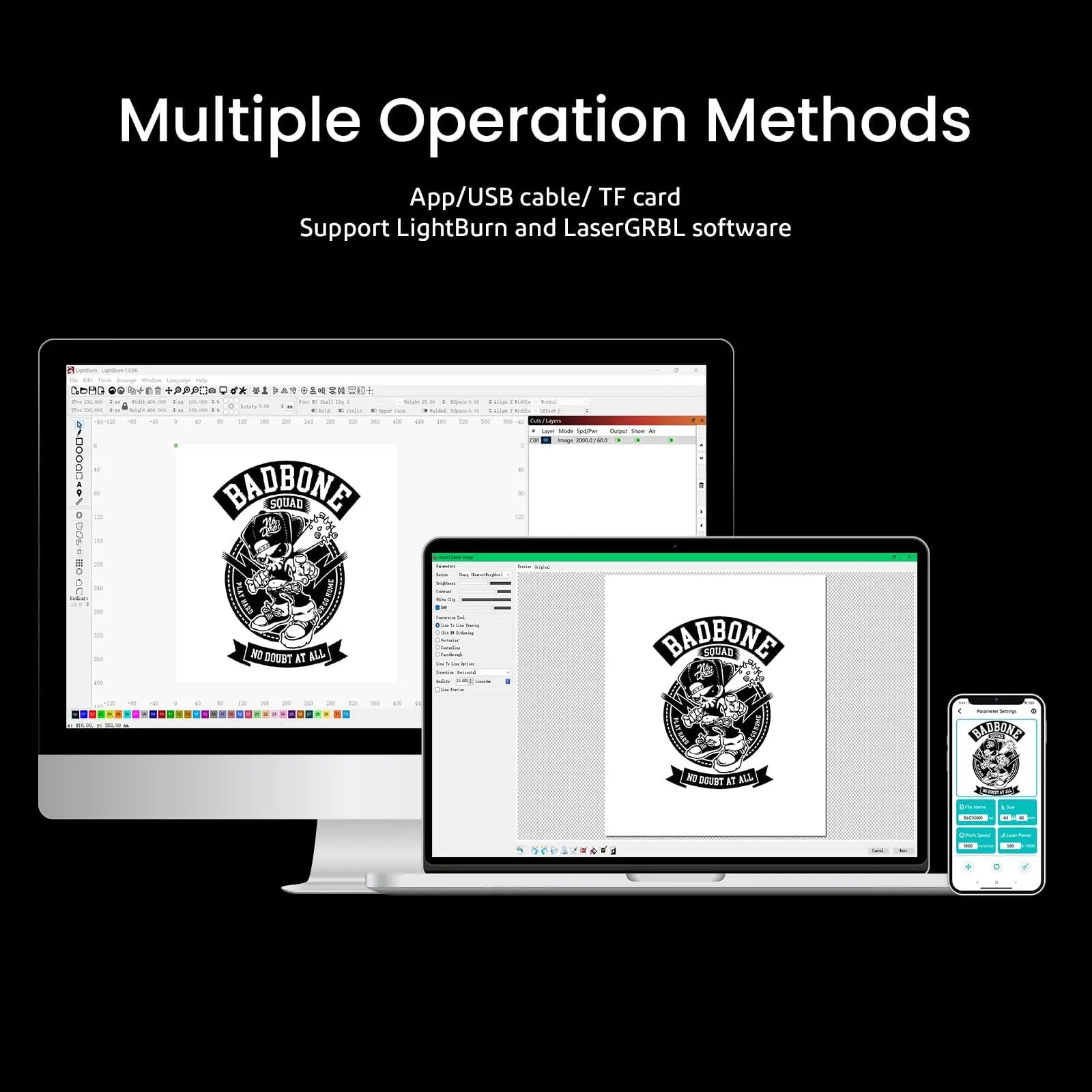 ELEGOO PHECDA 10W Laser Engraver and Cutter with Air Assist ,CNC Laser Engraving and Cutting Machine ,Large Engraving Area