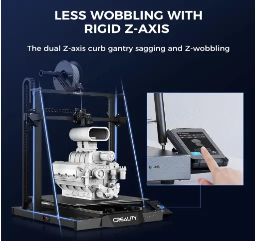 Creality Large 3D Printer CR-M4, Sprite Direct Dual-Gear Extruder, Flexible Fast-Heating Bed for Company and School