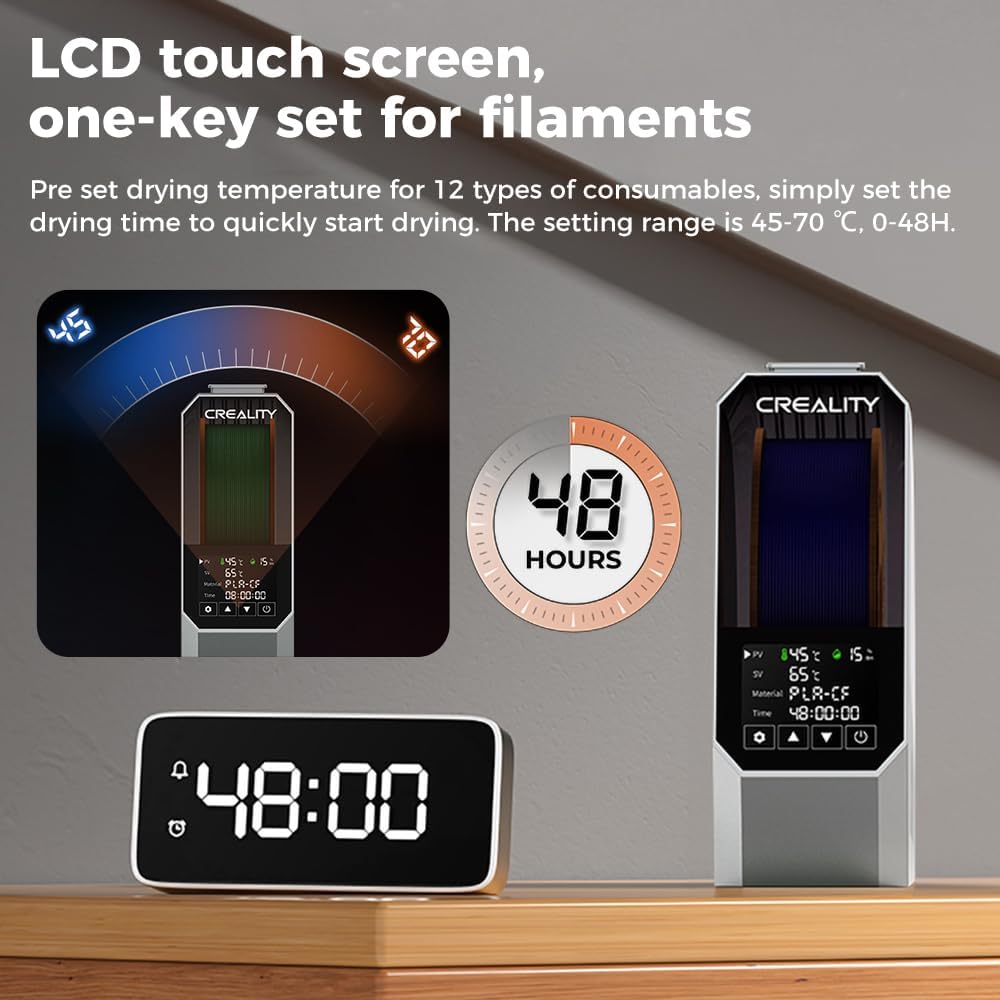 Creality Space Pi Filament Dryer for One Roll- Quick Drying