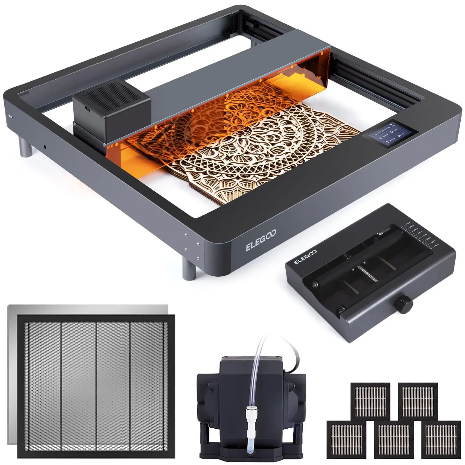 ELEGOO PHECDA 10W Laser Engraver and Cutter wit...