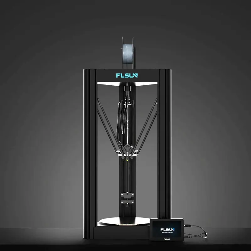 FLSUN Ready To Ship V400 Delta 3D Printer Big Print Size D300X410mm Max 400mm/s Metal Industrial Printer 3D